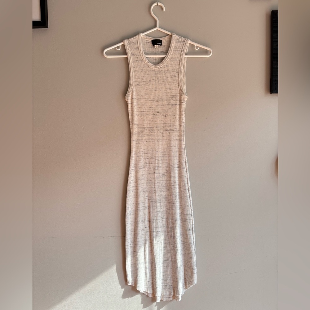 Wilfred Cream Midi Dress